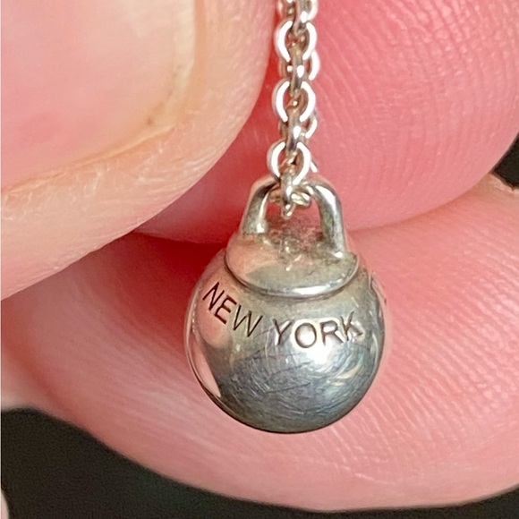 Tiffany & Co mini Hardwear ball silver necklace - Picture 6 of 10
